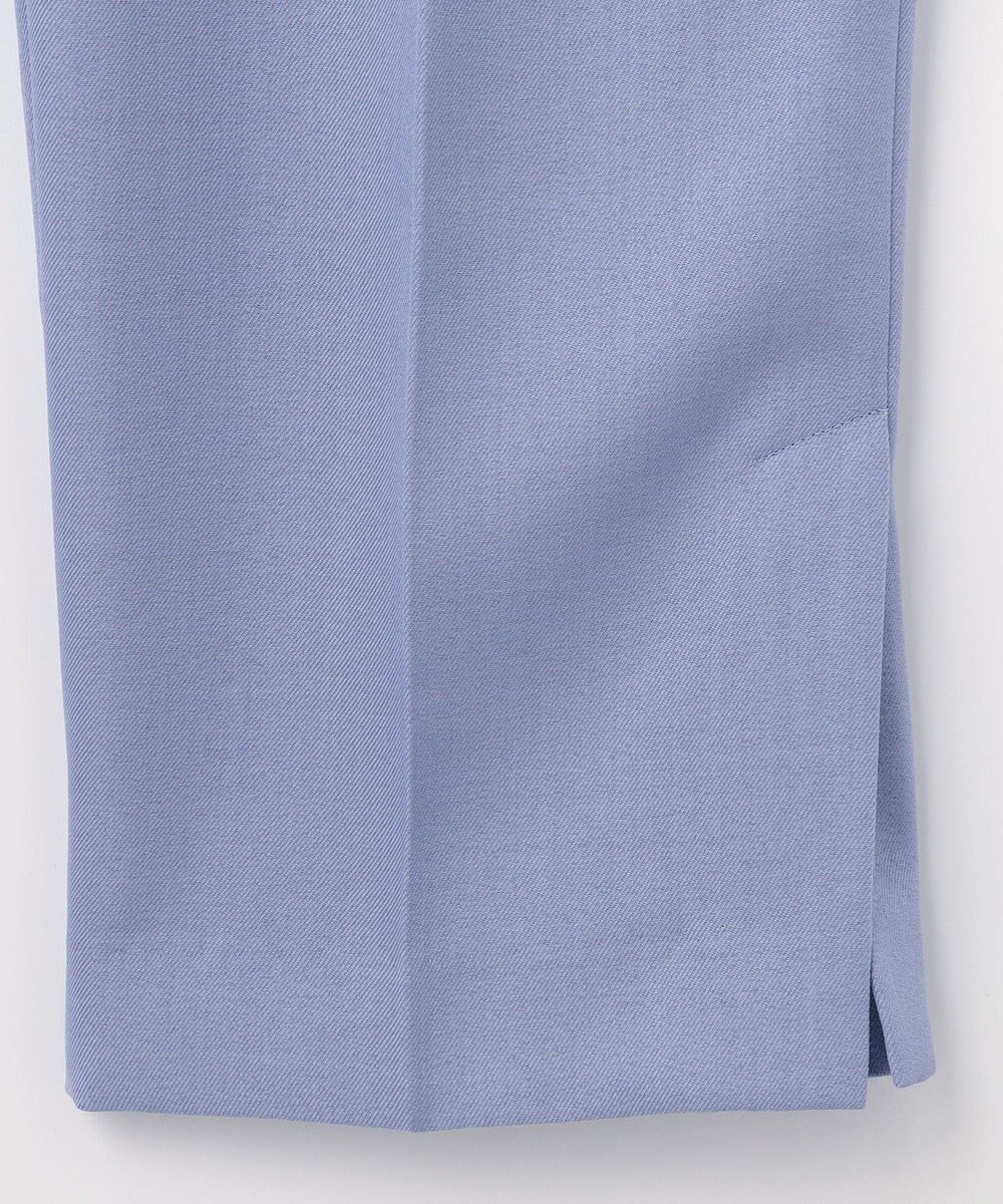 自由区 【接触冷感・速乾・UVケア・撥水・防シワ・XSサイズあり】リネンライクツィルテーパード パンツ 