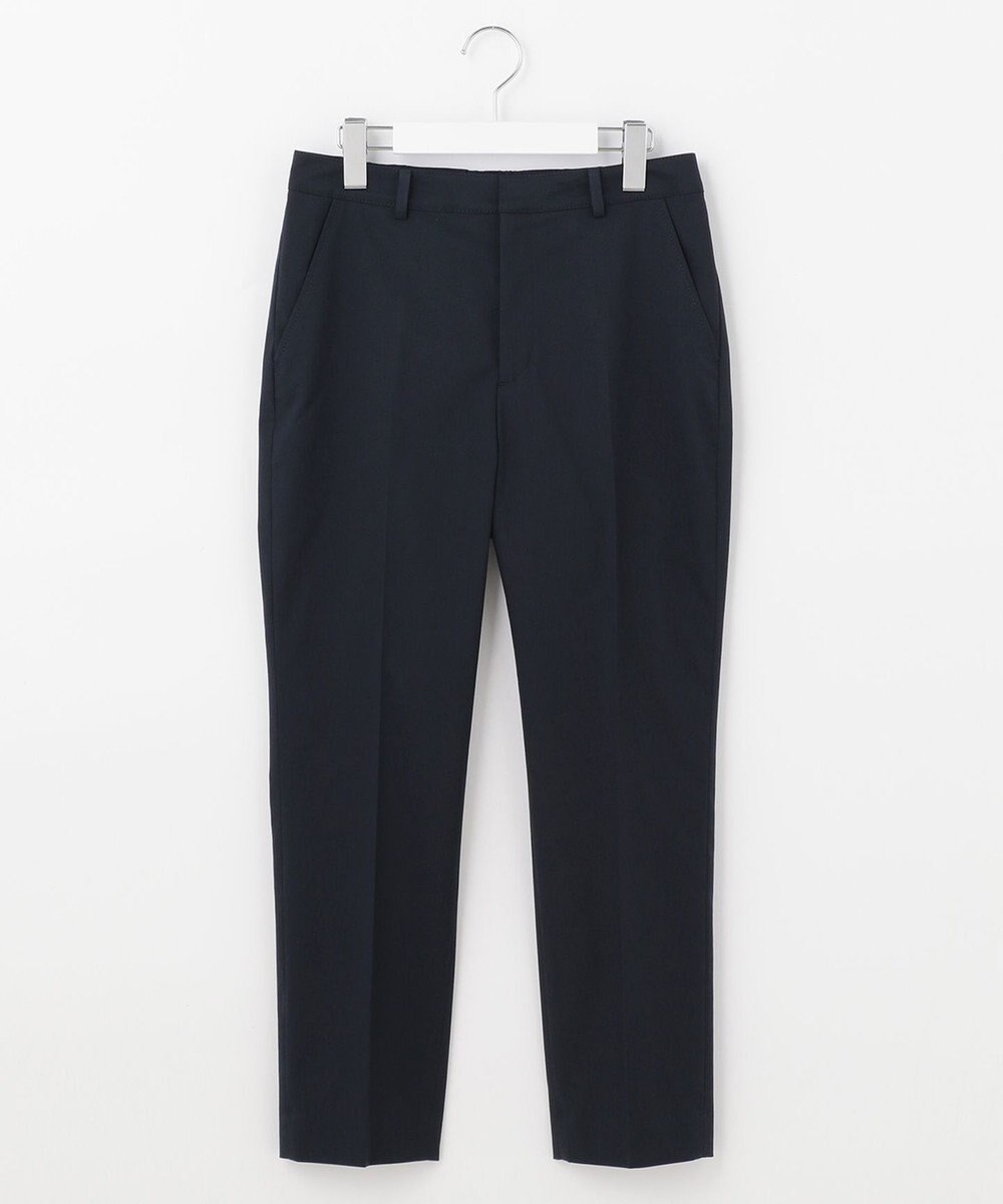 J.PRESS LADIES 【洗える・撥水・防汚】コットンFITTYシャーク テーパード パンツ 
