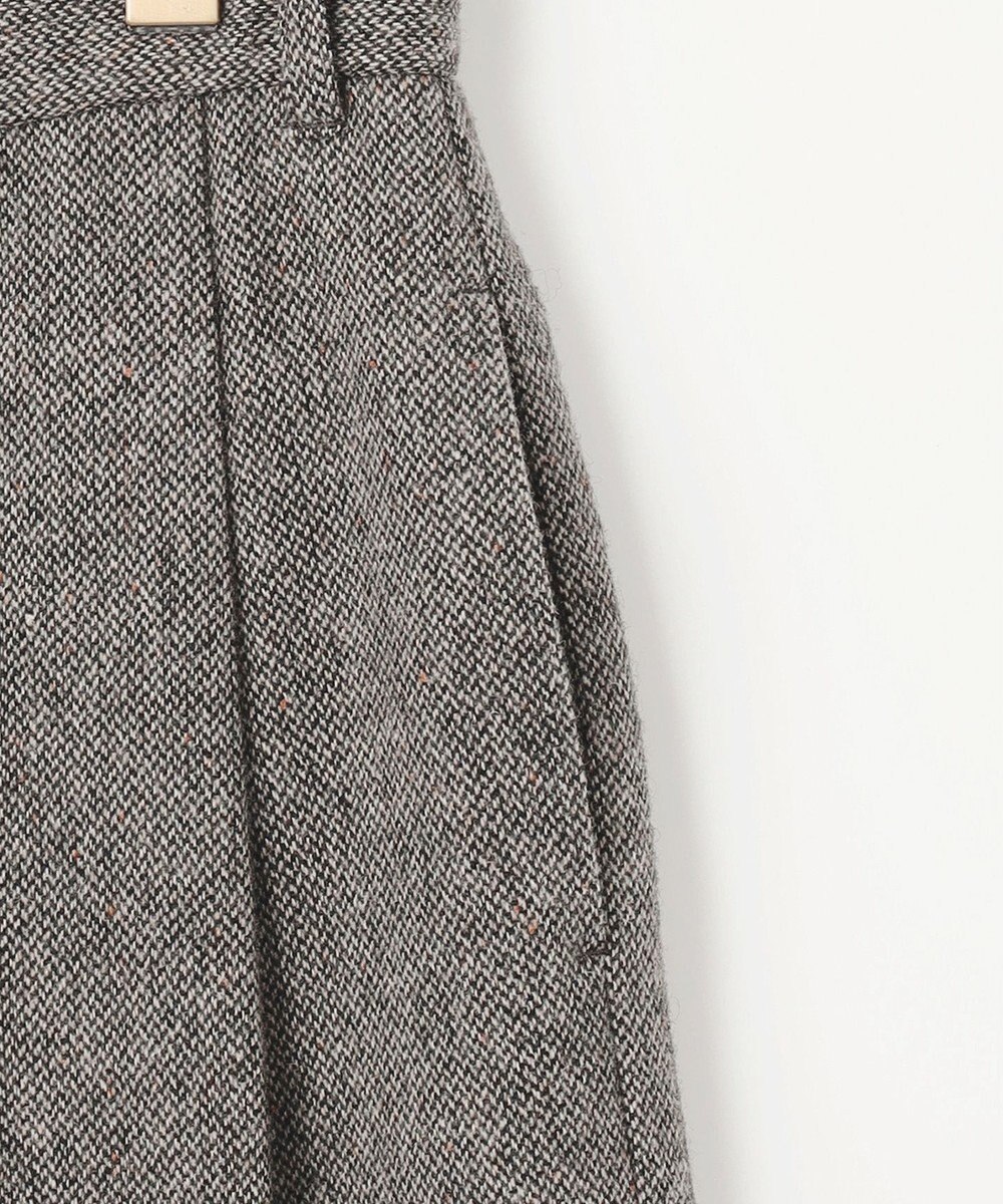 組曲 S ネコアシツィード ワイドパンツ 