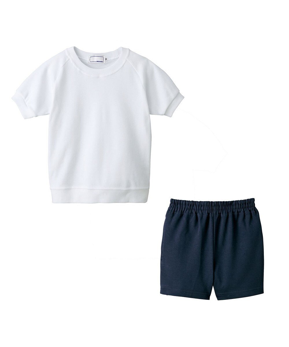 MIKI HOUSE HOT BISCUITS 【120-130cm】体操服(上下セット) 