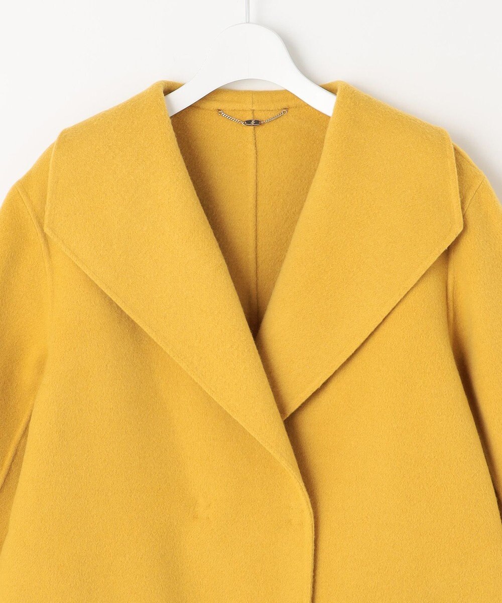 自由区 S ウールリバーショート コート 