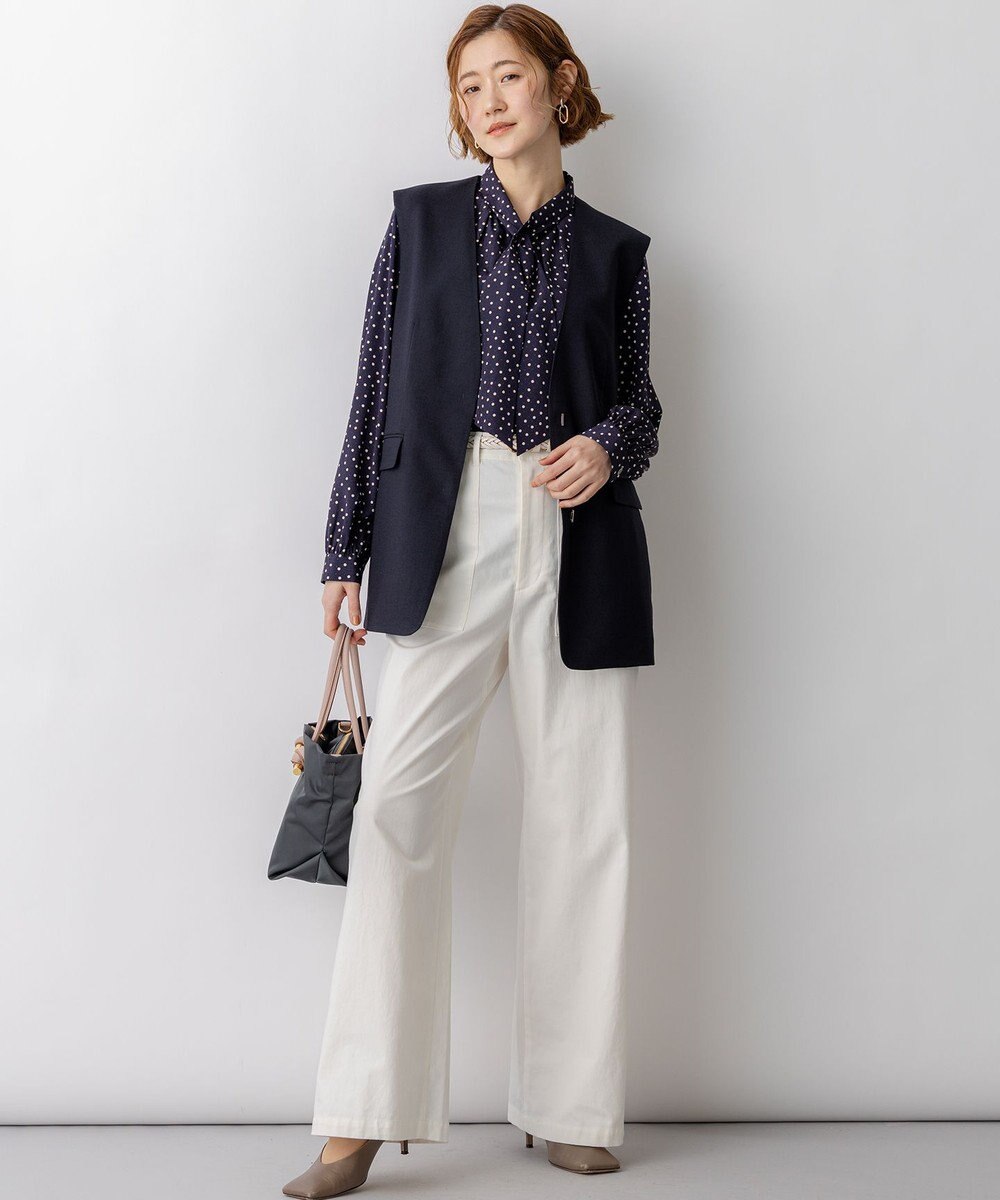 23区 【先行予約】アイアスマットストレッチ ノーカラージレ 