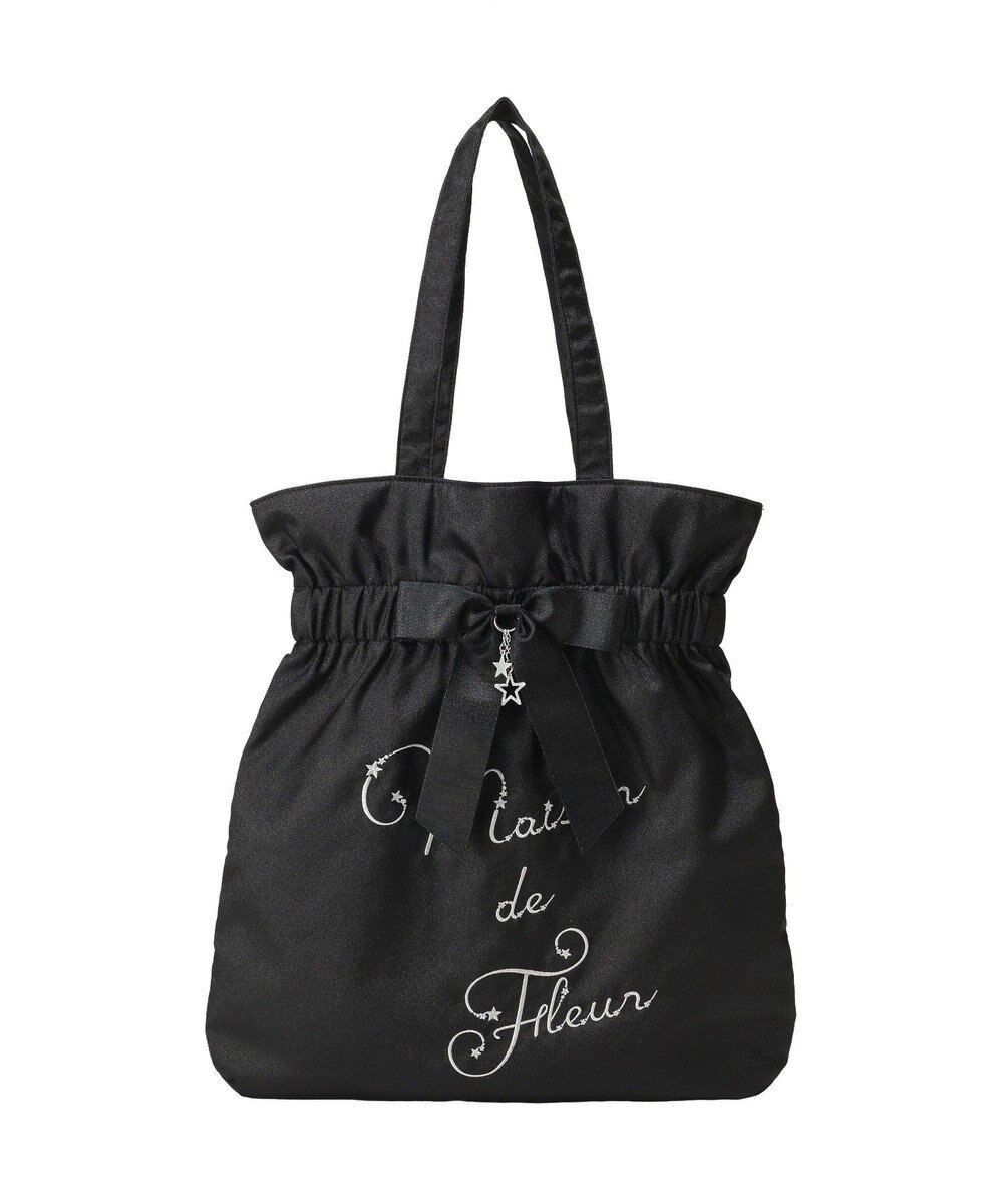 Maison de FLEUR スターリボントートバッグ 