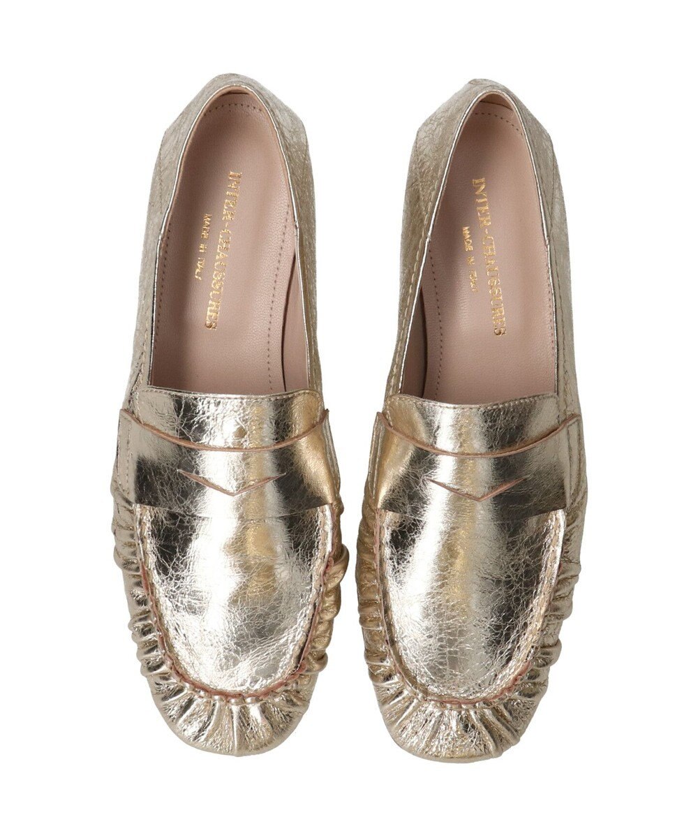 INTER-CHAUSSURES 【INTER-CHAUSSURES】ラウンドトウベーシックローファー 