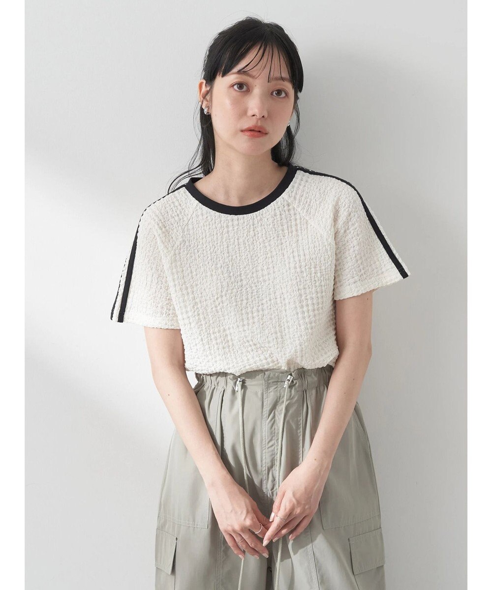 earth music&ecology ラインジャガードプルオーバー 