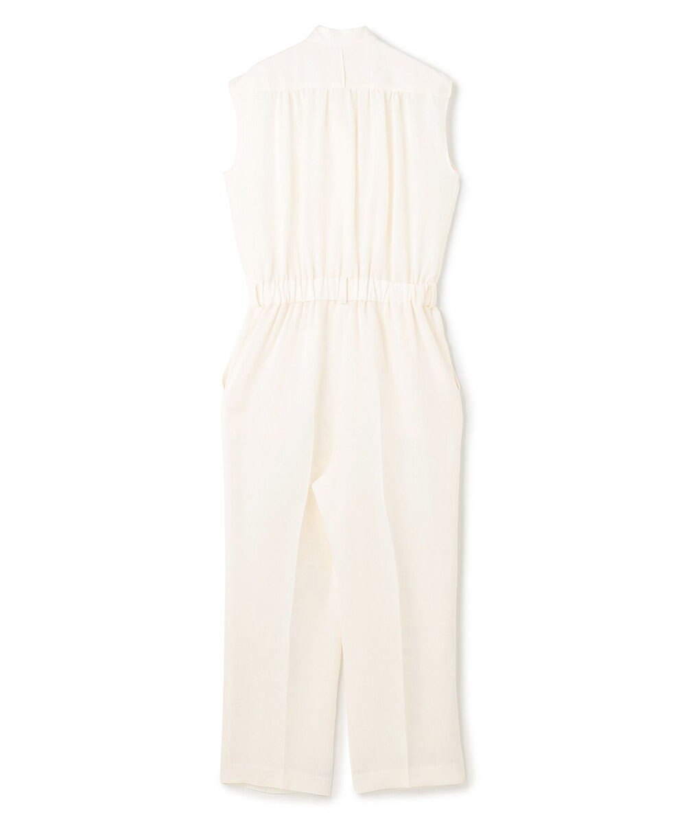 BEIGE， 【洗える】BERNARD / リネンノースリーブオールインワン 