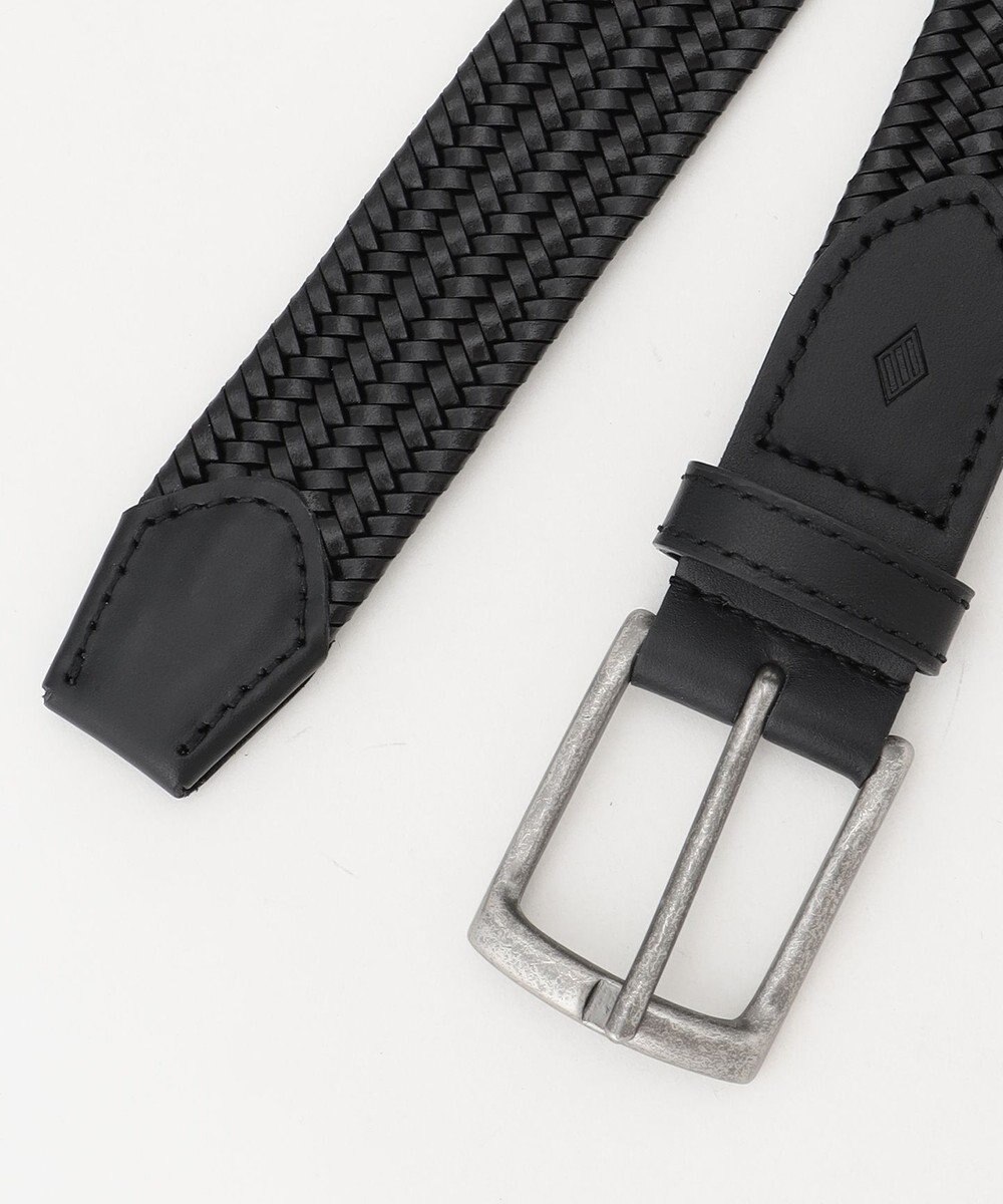 JOSEPH ABBOUD 【キングサイズ・イタリア素材・ストレッチ・日本製】 ストレッチレザー ベルト　30㎜ 