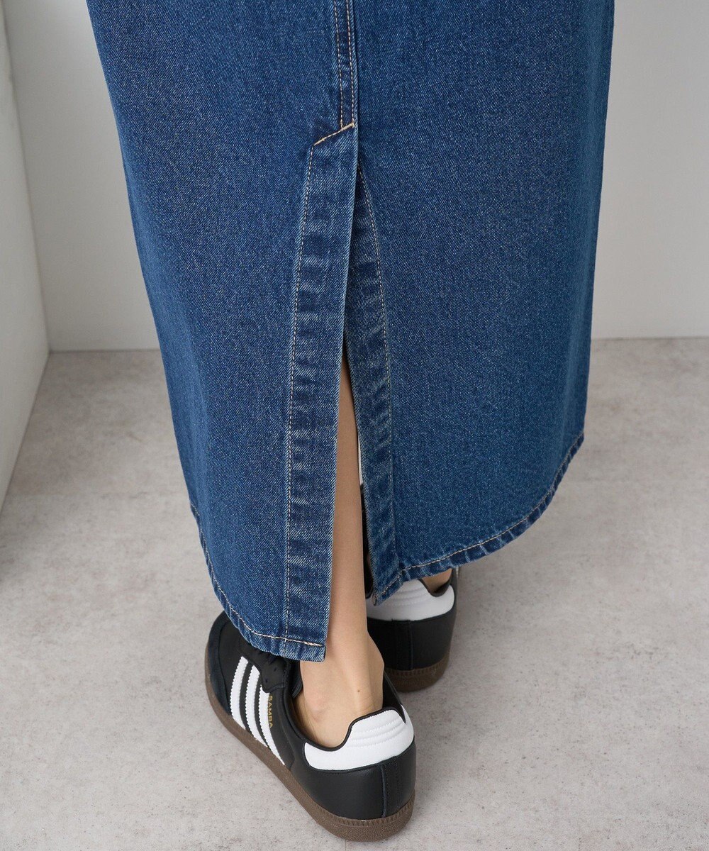 earth music&ecology ナローデニムスカート 