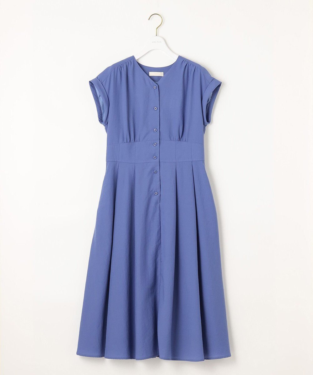 ANY SIS L 【撥水・UVカット・速乾】ハイウエスト ワンピース 