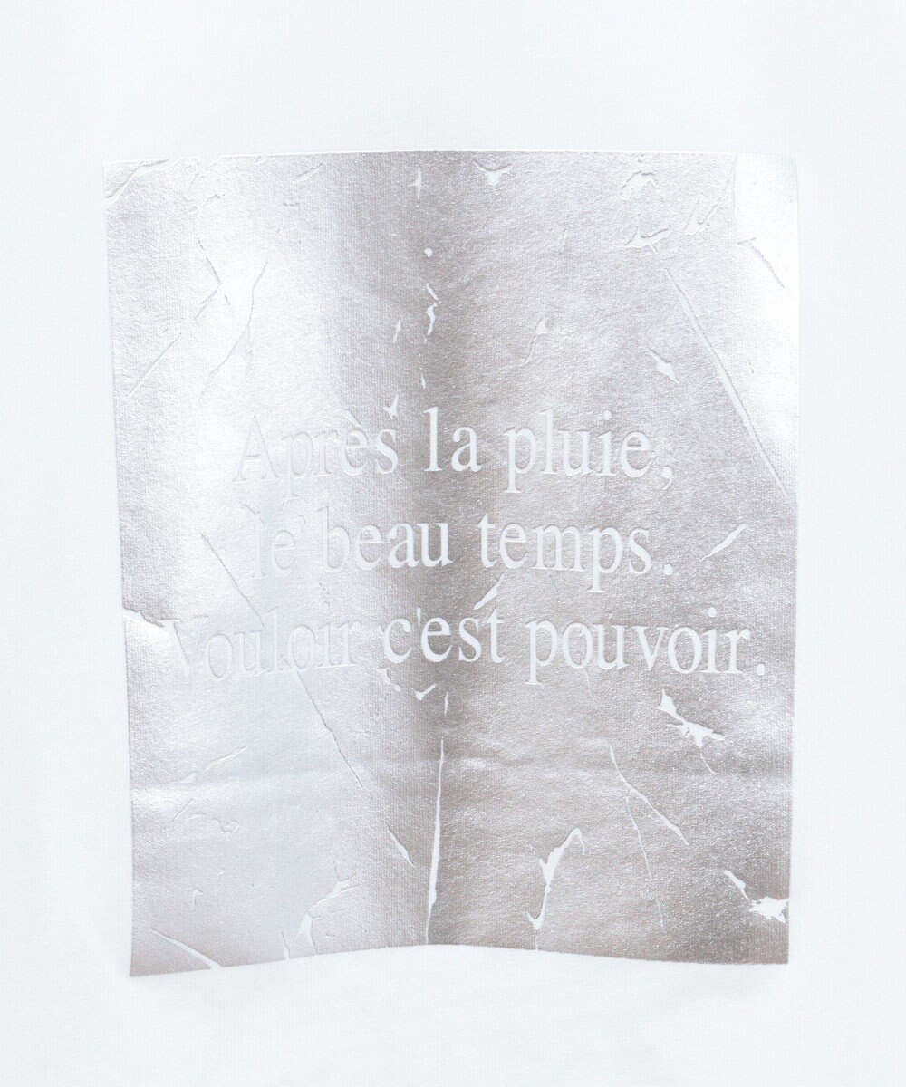 AMERICAN HOLIC ボックスロゴ箔プリントＴシャツ 