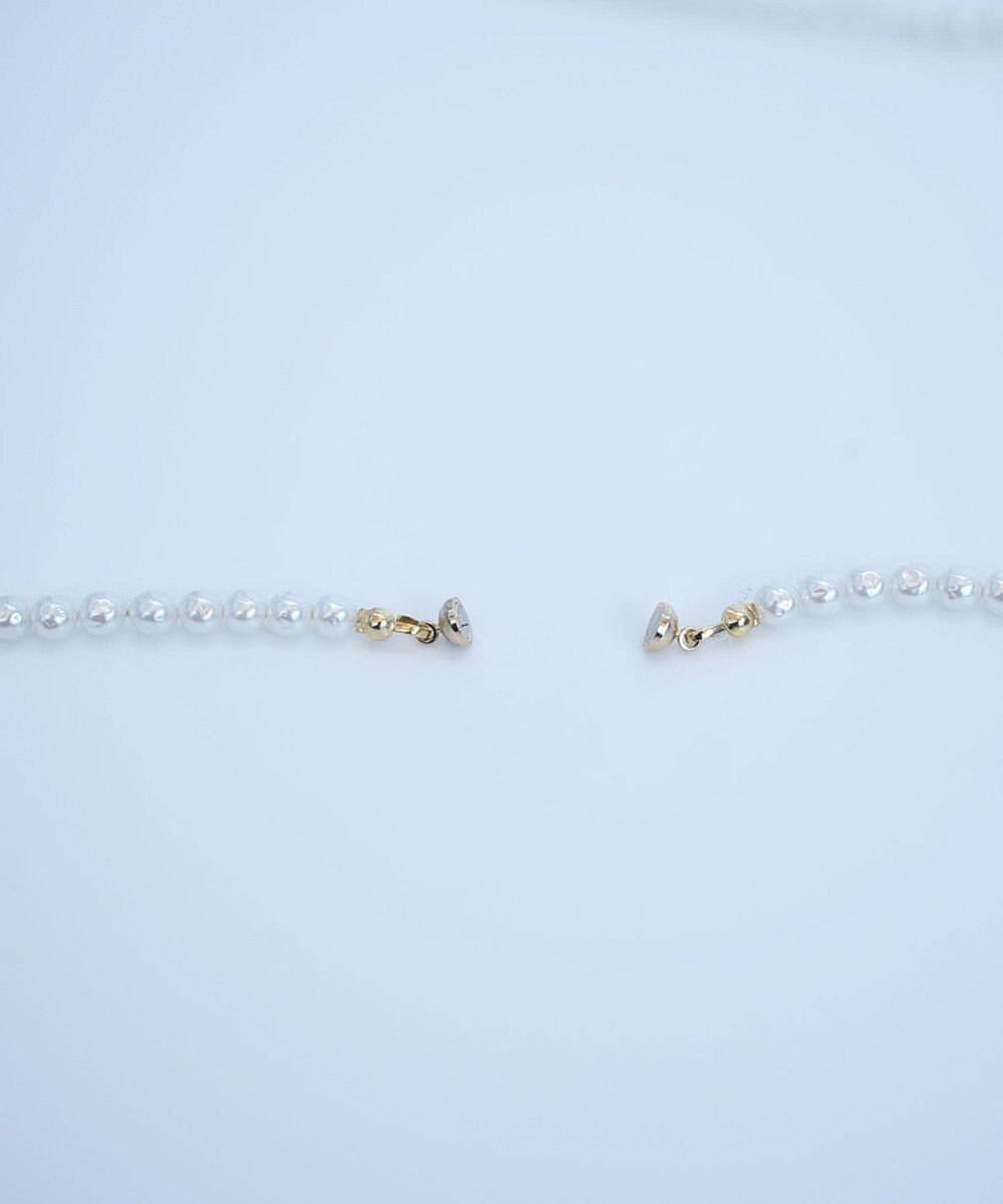 monshiro 【2WAY/ヴィンテージパール】ラインバーグラスパールロング ネックレス 