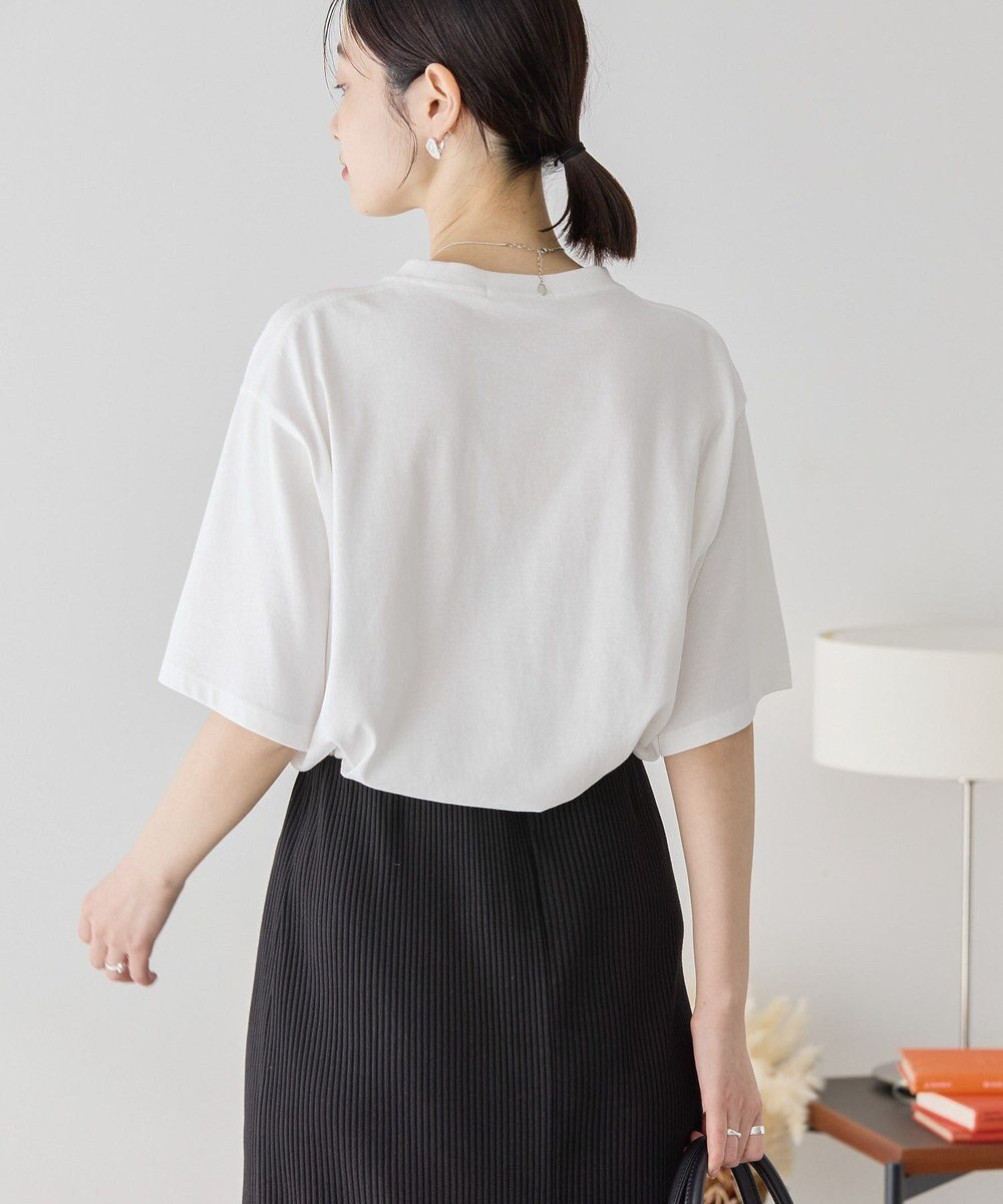 AMERICAN HOLIC ボックスロゴ箔プリントＴシャツ 