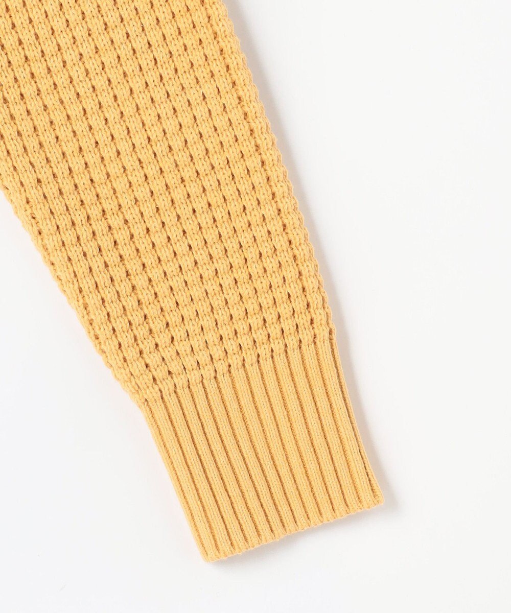 JOSEPH ABBOUD 【キングサイズ・3シーズン活躍する綿ブレンド】コットンアクリルバルキー ジップニット ブルゾン 