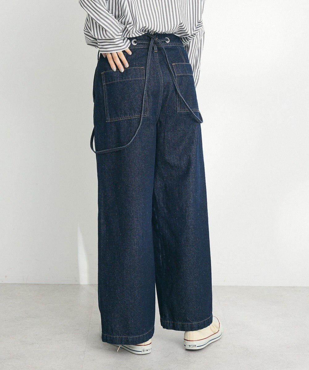 CRAFT STANDARD BOUTIQUE 2WAYサロペットデニムパンツ 