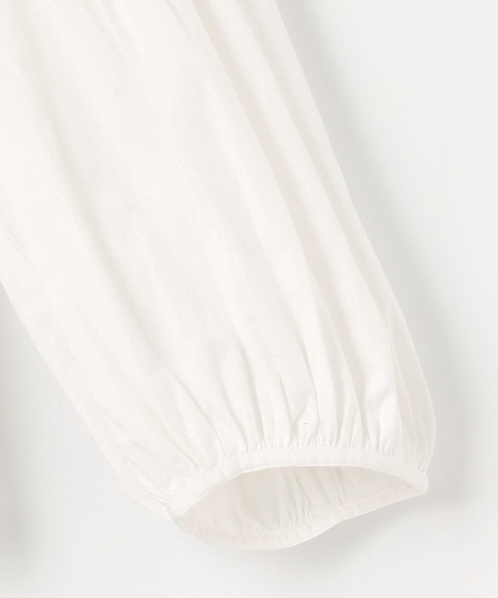 23区 【Indian Factory】コットンポプリン タックディテール チュニックブラウス 