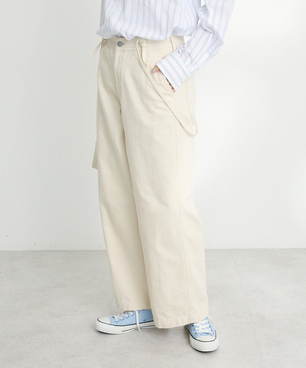 CRAFT STANDARD BOUTIQUE 2WAYサロペットデニムパンツ 