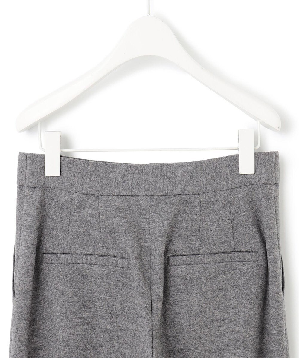 ICB ウールミルドジャージー ワイドストレートパンツ 