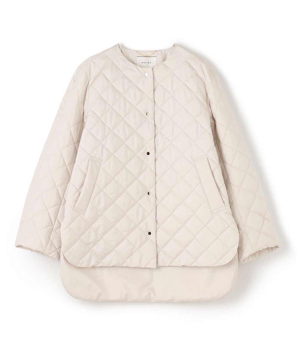 BEIGE， 【S-size】JACOB / キルティングアウター 