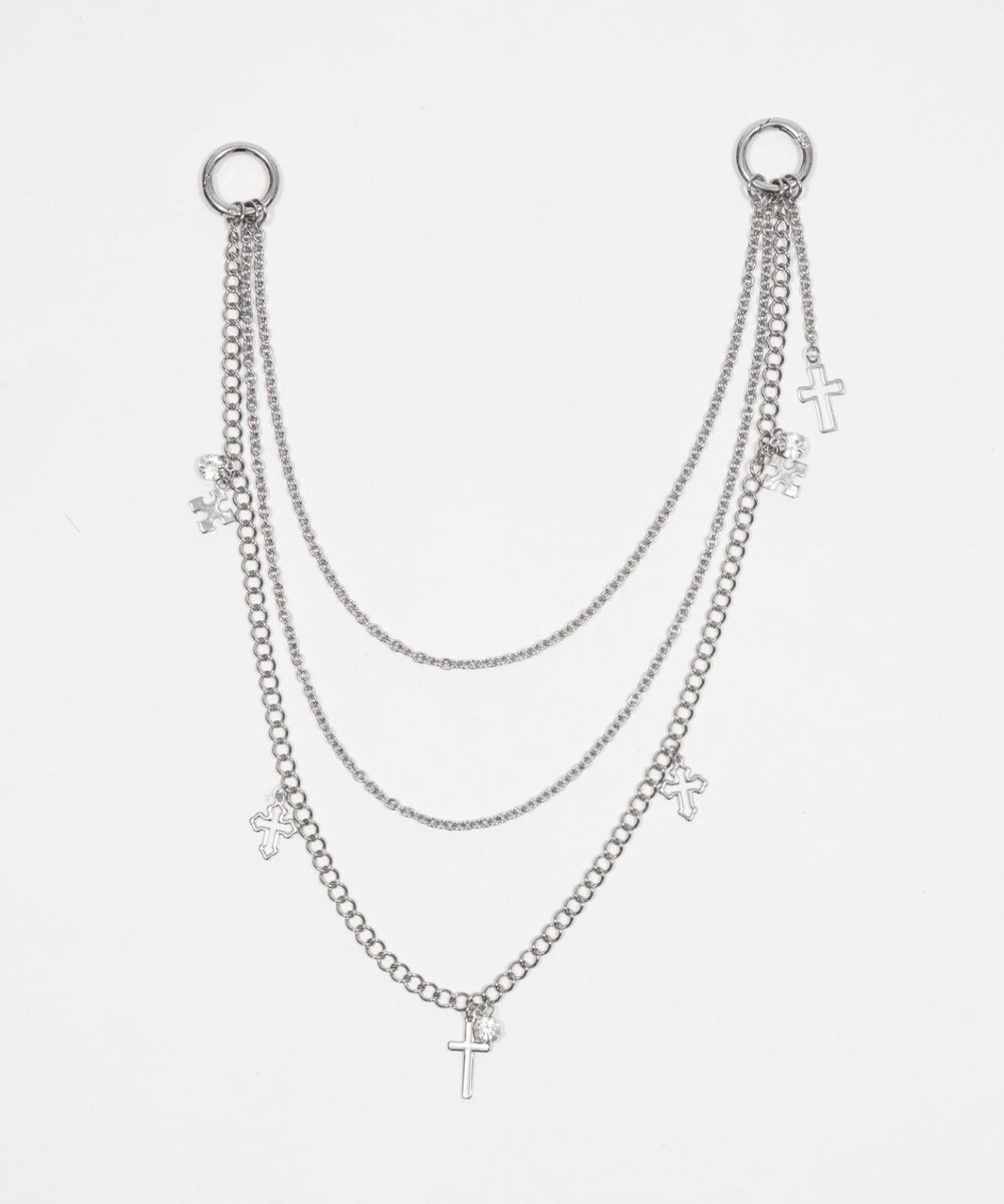 WEGO LパールMIXチャームウォレットチェーン 