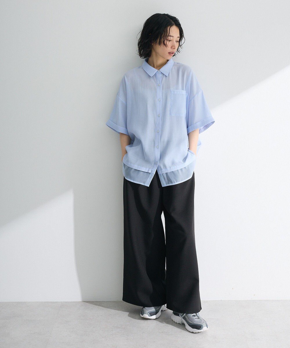 Green Parks 裾レイヤードショートスリーブシャツⅡ 