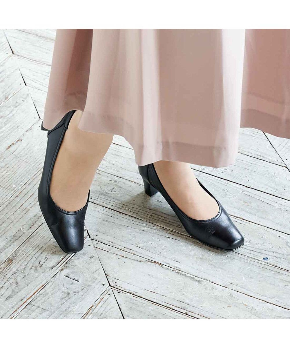 Riz raffinee <Riz raffinee>ブラックパンプス 