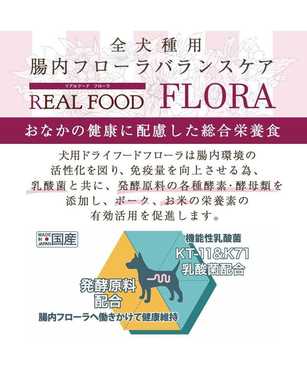 PET PARADISE ≪配合リニューアル≫ ペットパラダイス  国産 ドッグフード フローラ3kg 