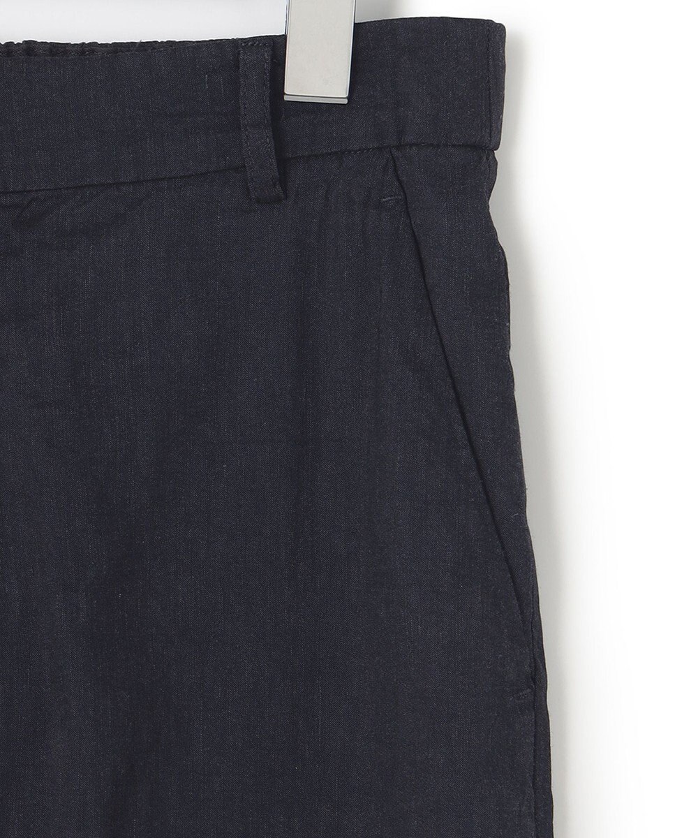 23区 S 【洗える】リネンレーヨンストレッチ ワイド パンツ 