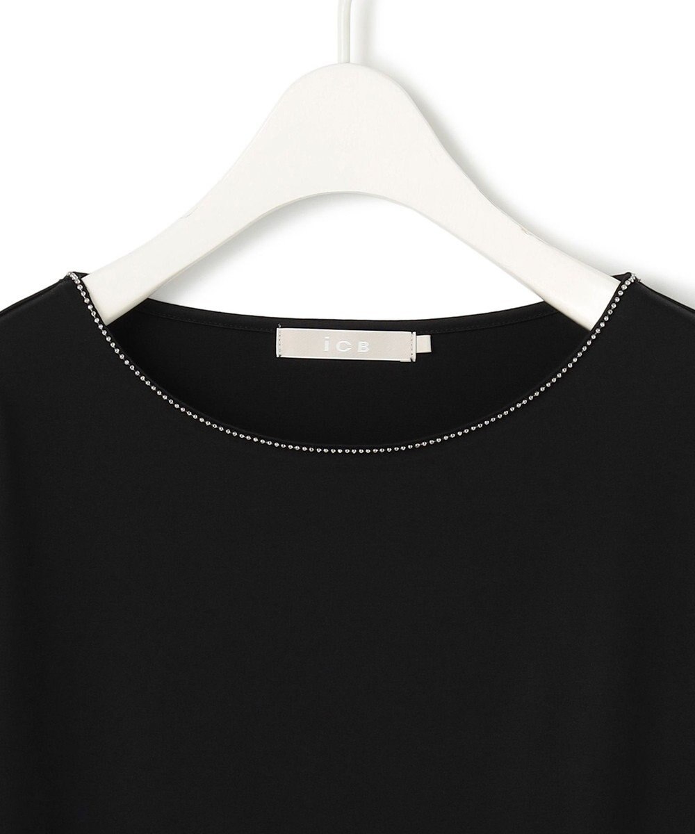 ICB L 【洗える】コンパクトモクロディ プルオーバー［ボールチェーン］ 