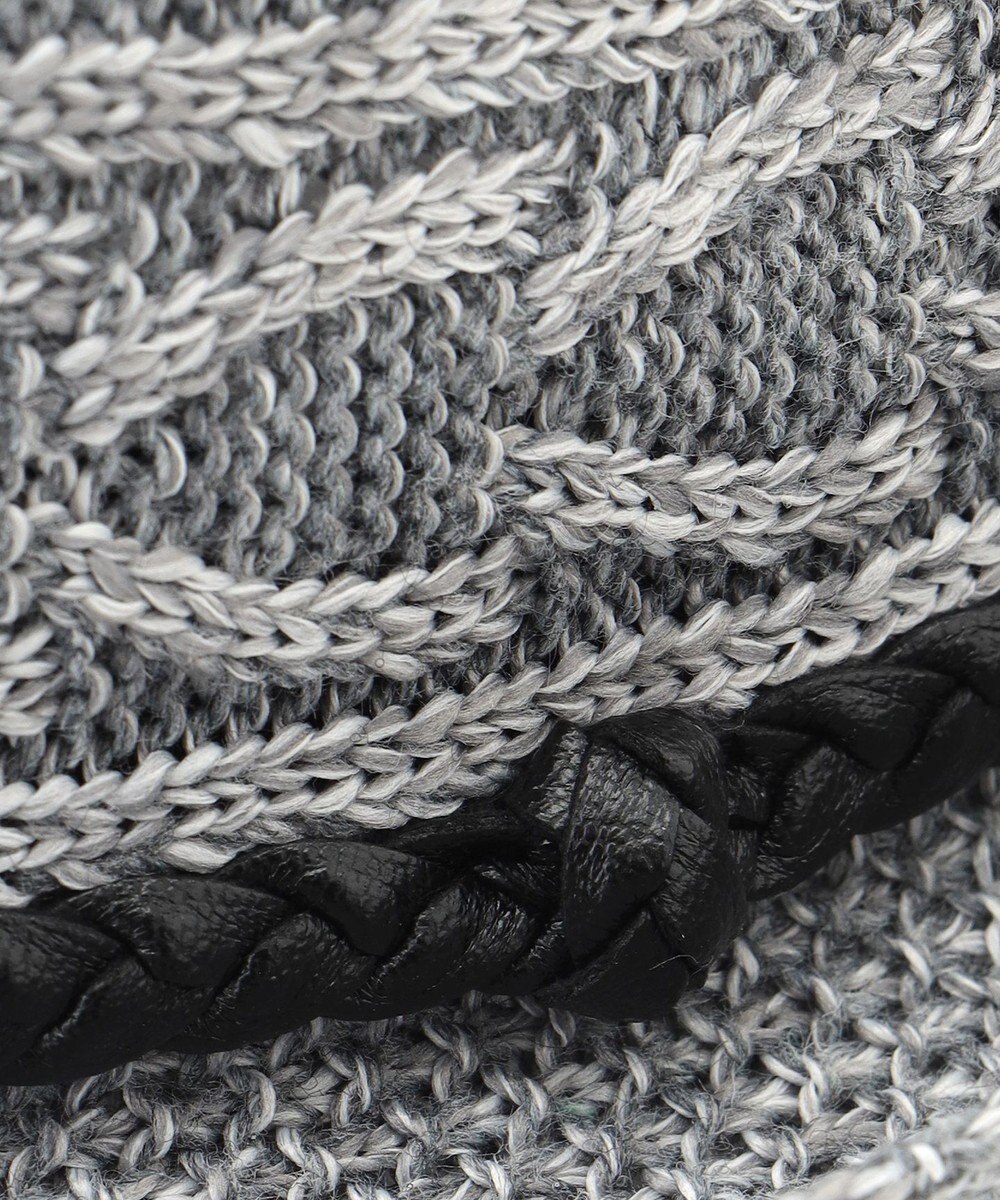 JOSEPH ABBOUD 【洗える・サイズ調整可】ウォッシャブルヘリンボーン ハット 