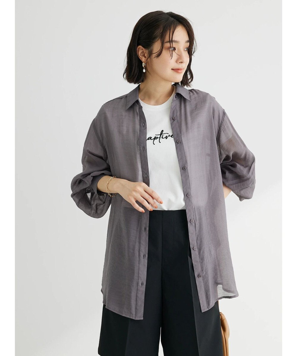 Green Parks ・Ｐｅｔｉｔ　Ｆｌｅｕｒ　ロゴ刺繍Ｔシャツ 