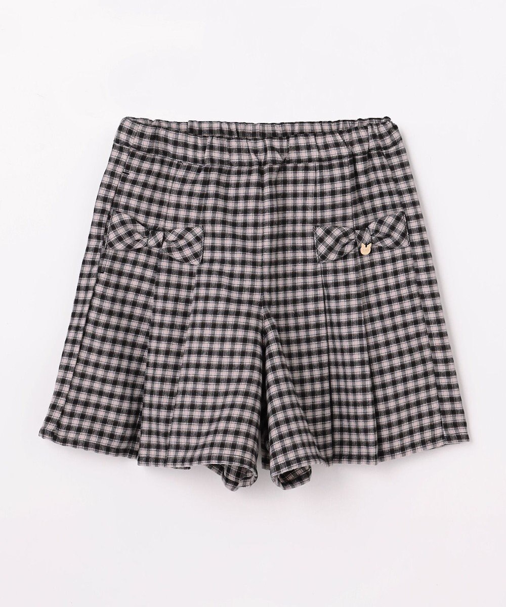 ANY KIDS チェック柄 ショートパンツ 