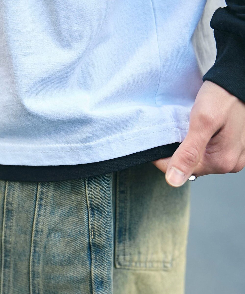 WEGO 【ユニセックス着用ITEM】グラフィックアンサンブルT（LS） 