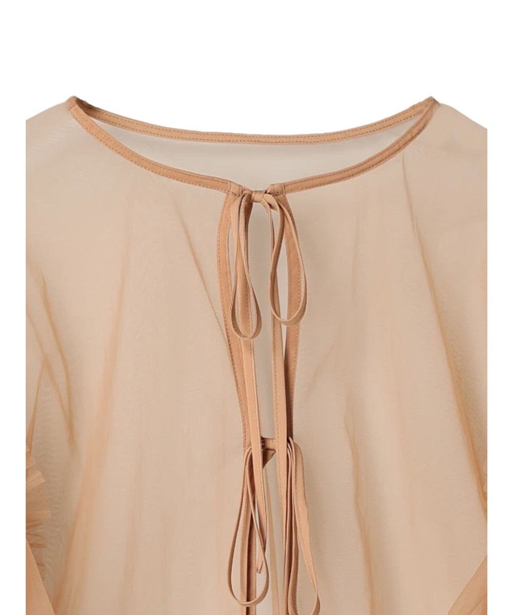 Green Parks ・ＥＬＥＮＣＡＲＥ　ＤＵＥ　２ｗａｙチュールブラウス 