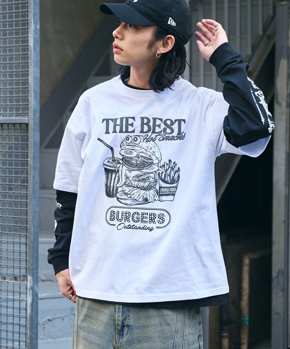 WEGO 【ユニセックス着用ITEM】グラフィックアンサンブルT（LS） 