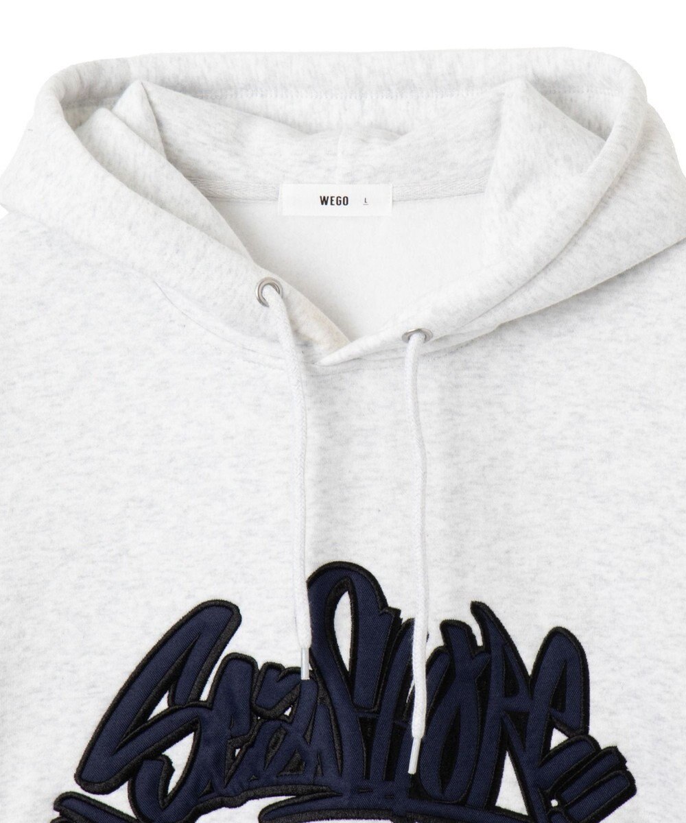WEGO ワッペンロゴパーカー 