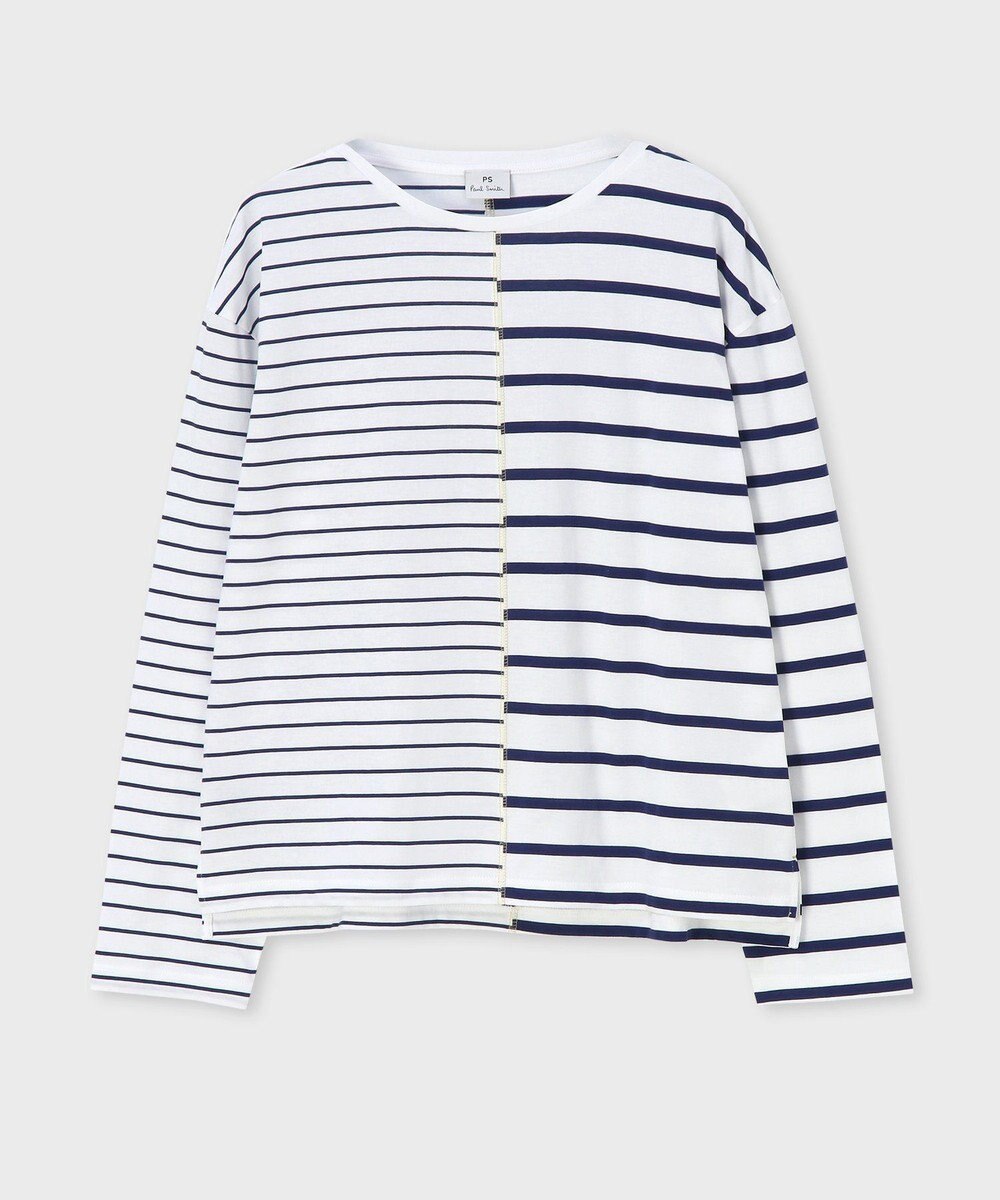 Paul Smith リラックス ボーダー 長袖Tシャツ 