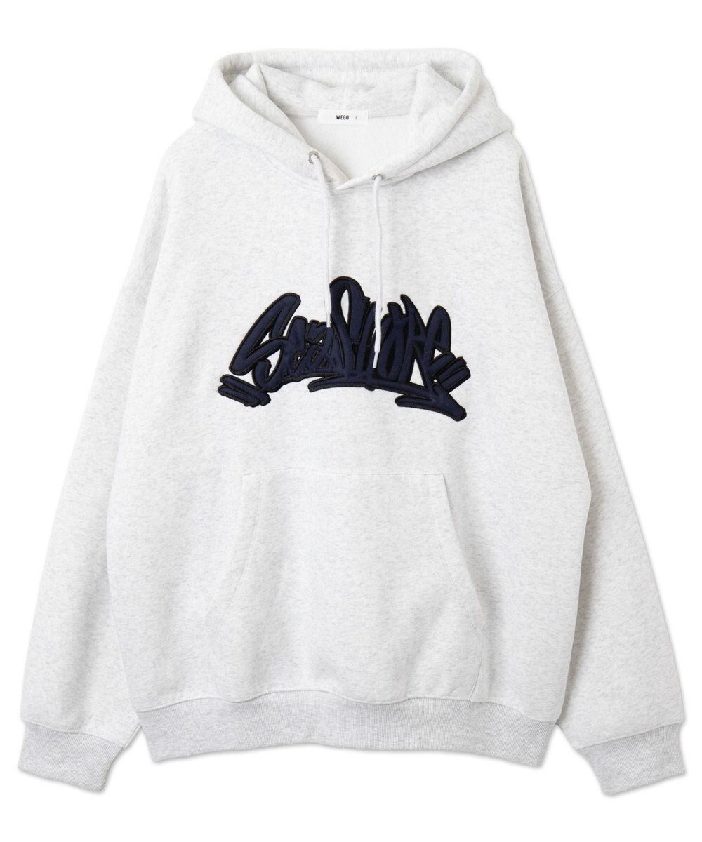 WEGO ワッペンロゴパーカー 