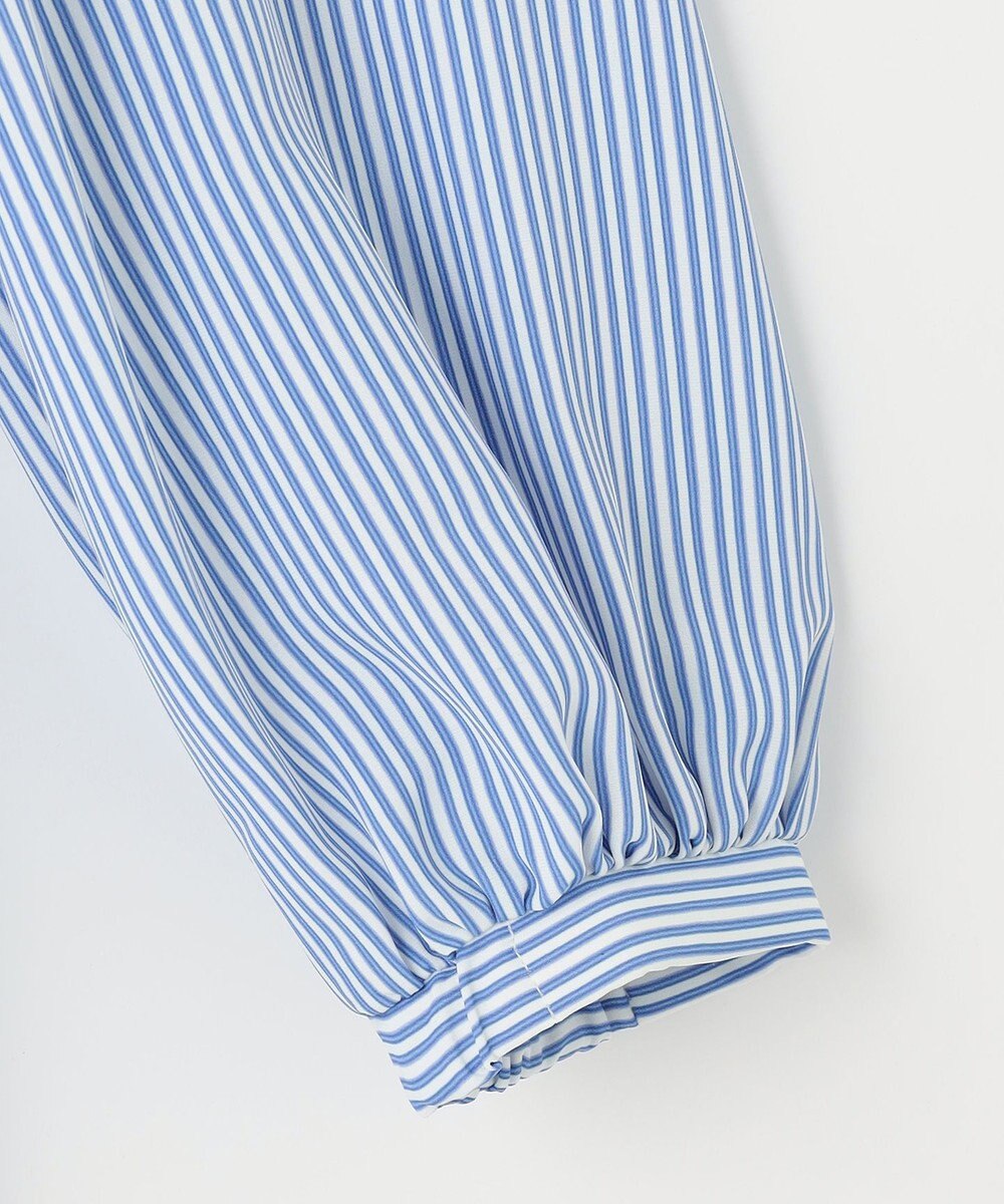 組曲 【WEB限定】ライトデシン フリル襟ブラウス 