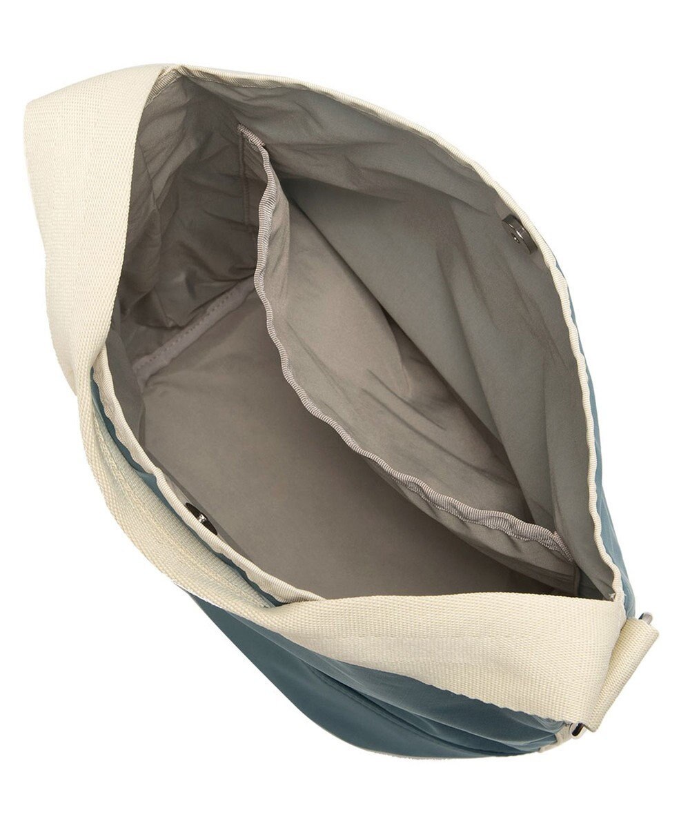 LeSportsac CONVERTIBLE BUCKET BAG/ブルーインディゴ/ベージュ 