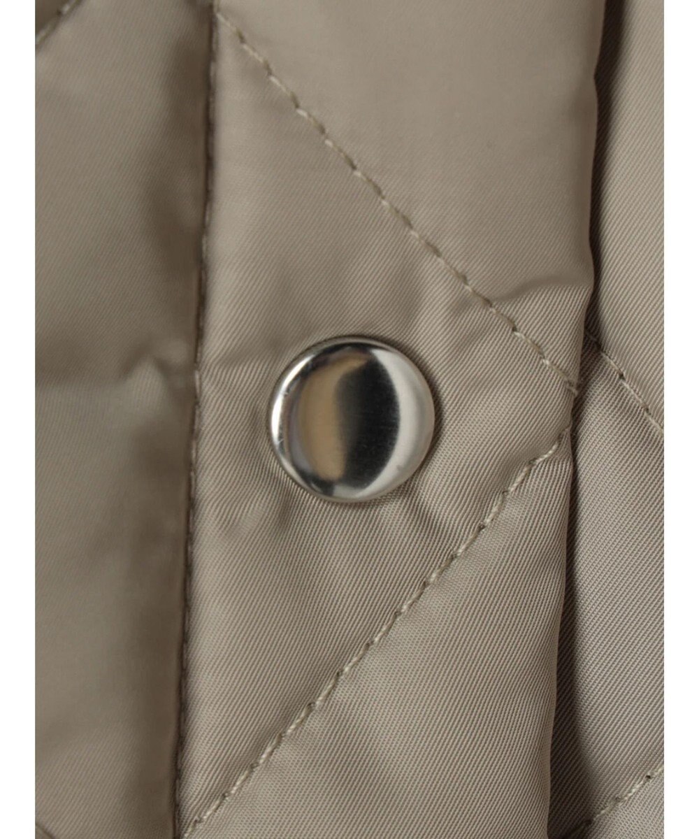 Green Parks 撥水加工　中綿キルトミドル丈コート 