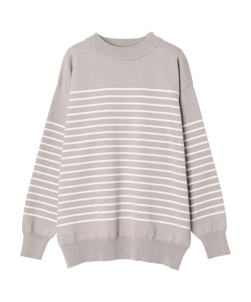 CRAFT STANDARD BOUTIQUE パネルボーダーニットプルオーバー 