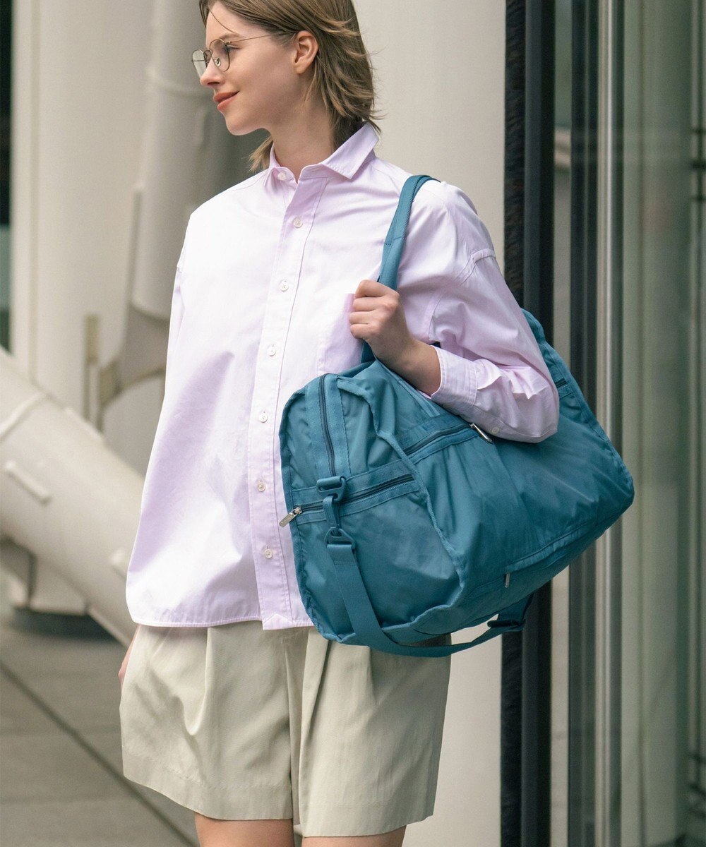 LeSportsac DELUXE LG WEEKENDER/ブルーインディゴ 
