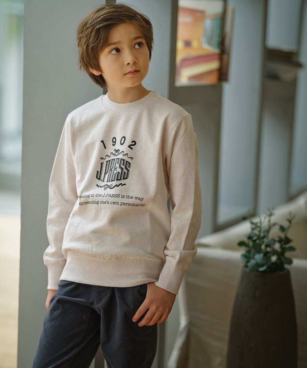 J.PRESS KIDS 【140-170cm】ハウスマーク トレーナー 