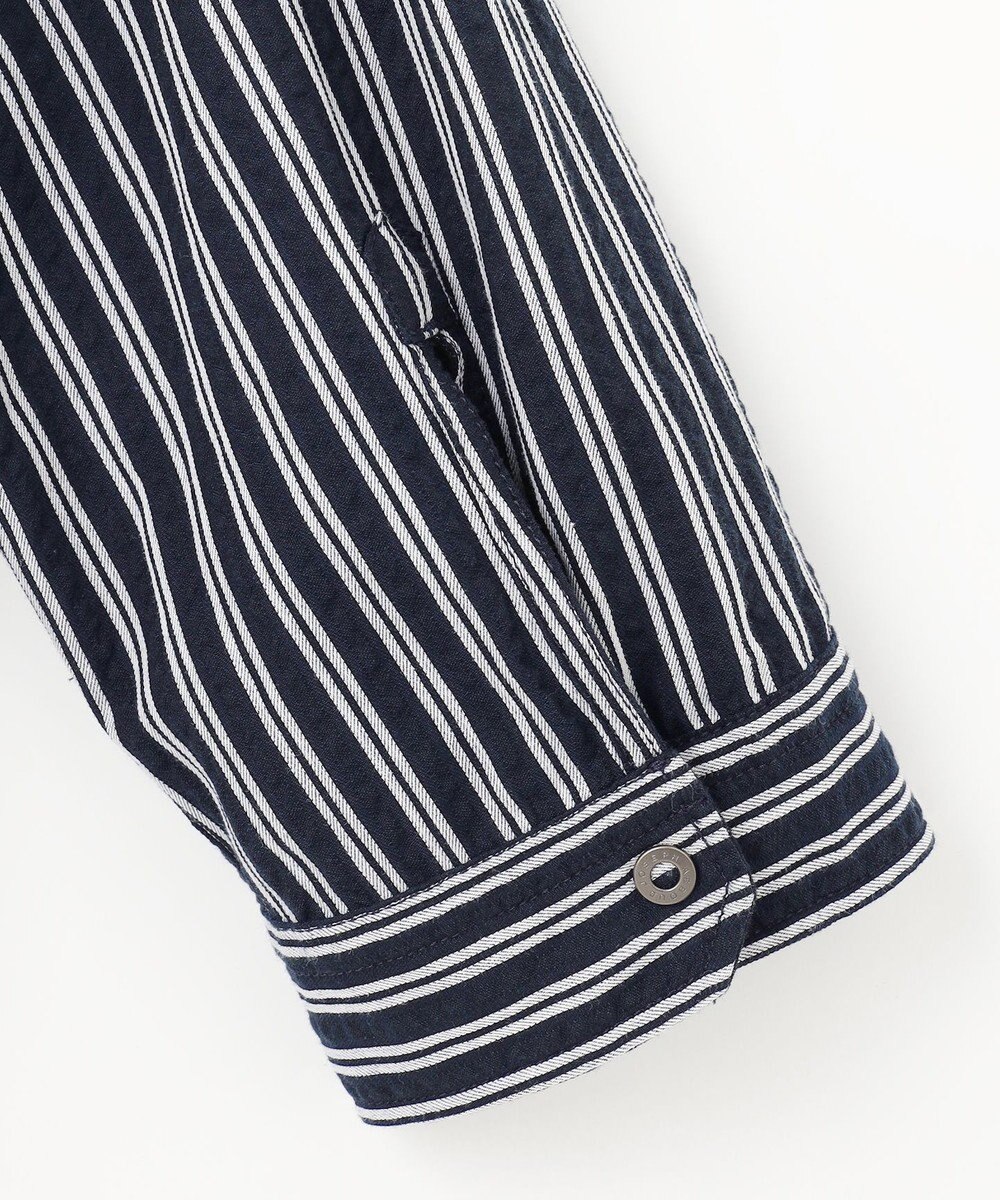 JOSEPH ABBOUD 【キングサイズ・オーガニックコットン/サスティナブル】JOE COTTON プリッセリバー リバーシブル シャツ 