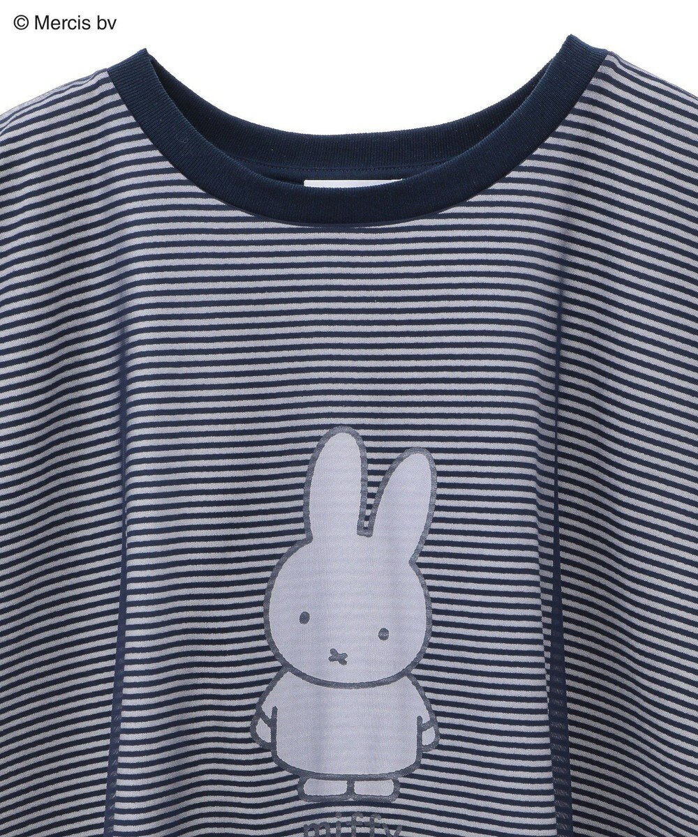 Green Parks ｍｉｆｆｙ／チュールドッキングプリントＴシャツ 
