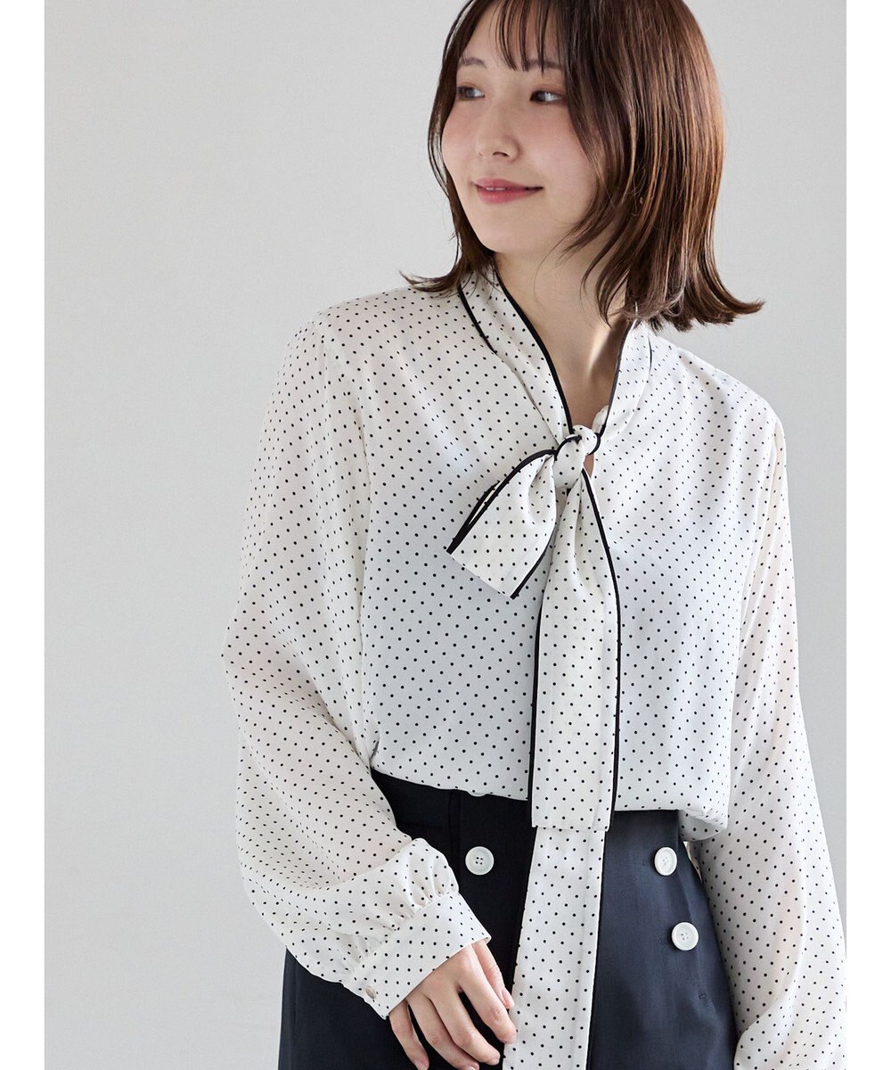 Te chichi パターンアソートボウタイブラウス《2026 spring catalog item》 