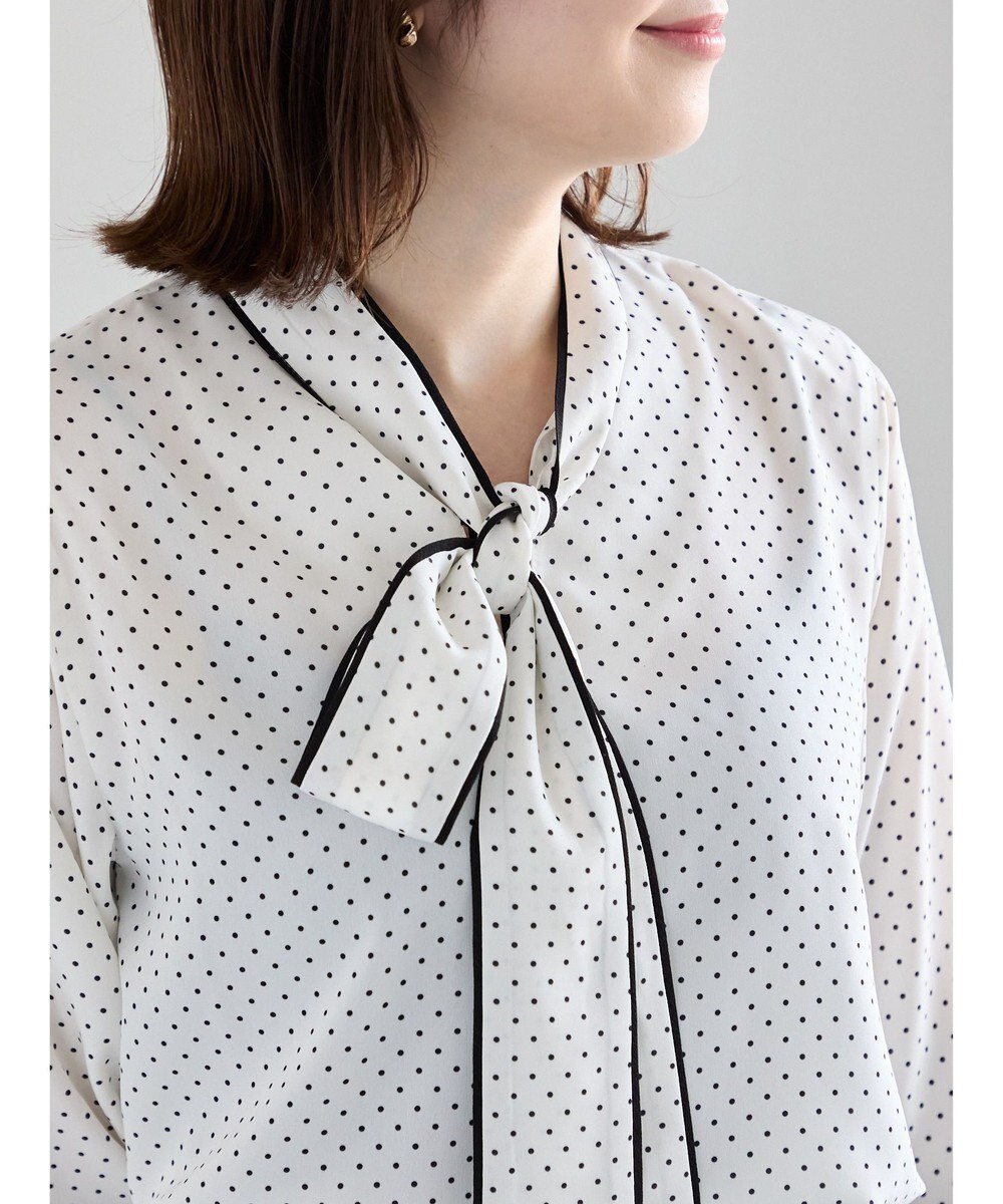 Te chichi パターンアソートボウタイブラウス《2026 spring catalog item》 