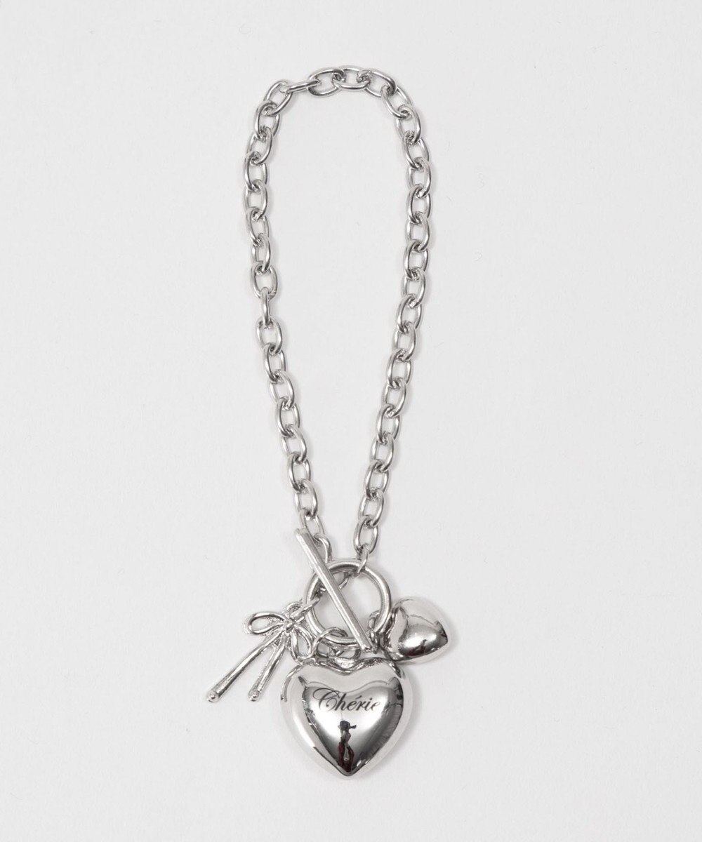 WEGO Lハートモチーフチャームブレス 