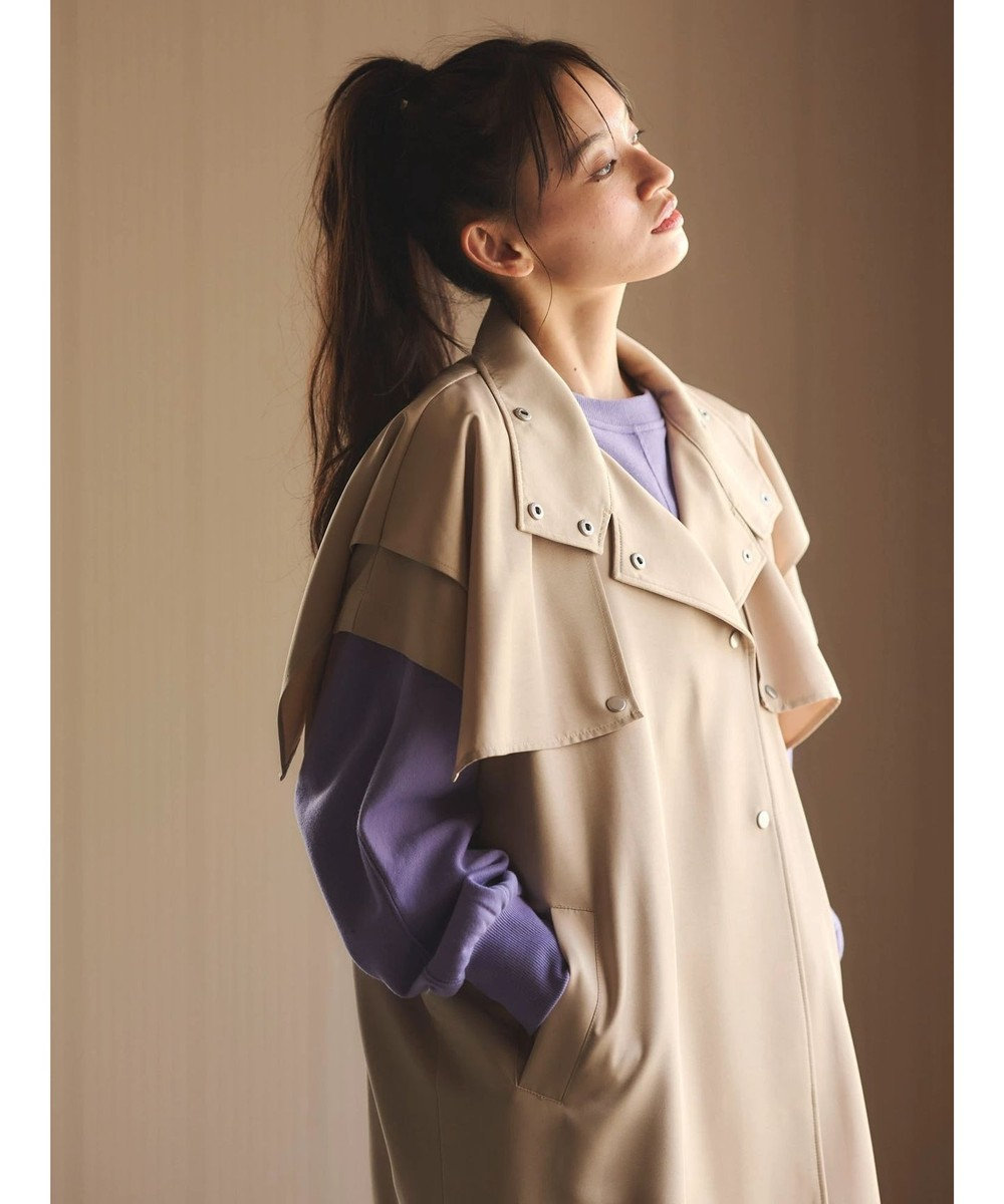 Green Parks ・ＥＬＥＮＣＡＲＥ　ＤＵＥ　トレンチロングベスト 