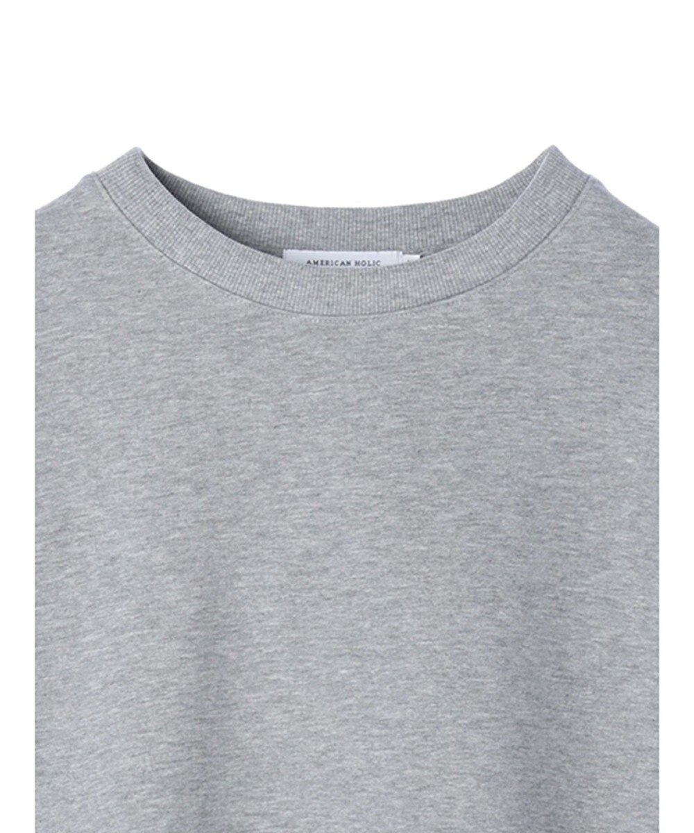 AMERICAN HOLIC 異素材ショルダー切り替えスウェット2 